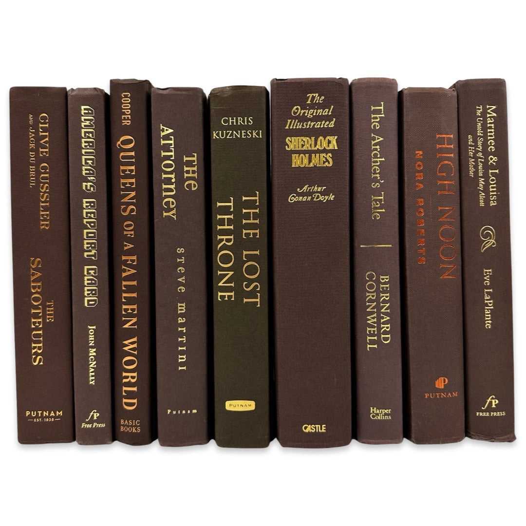 Dark Brown Books