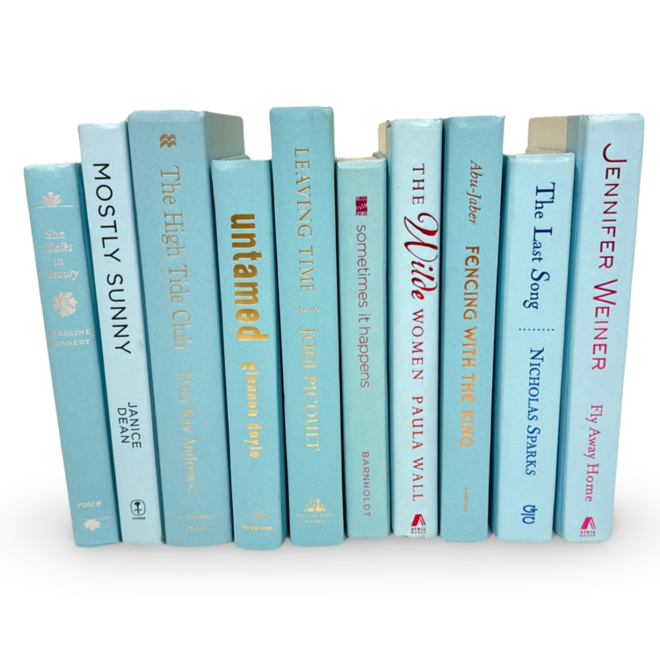 Light Teal Books