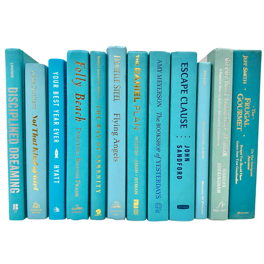 Light Teal Books