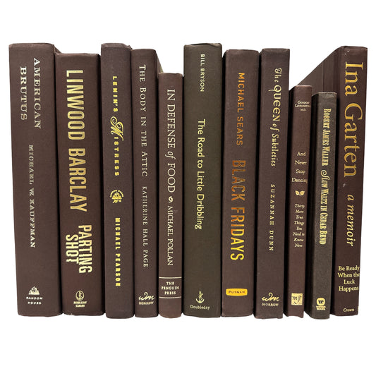 Dark Brown Books