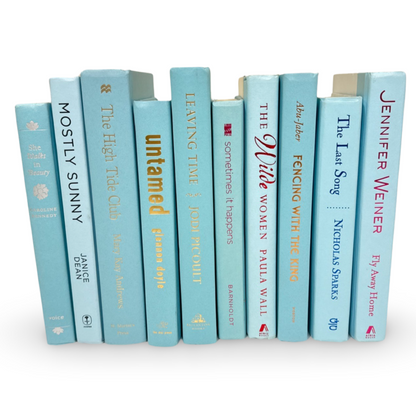 Light Teal Books